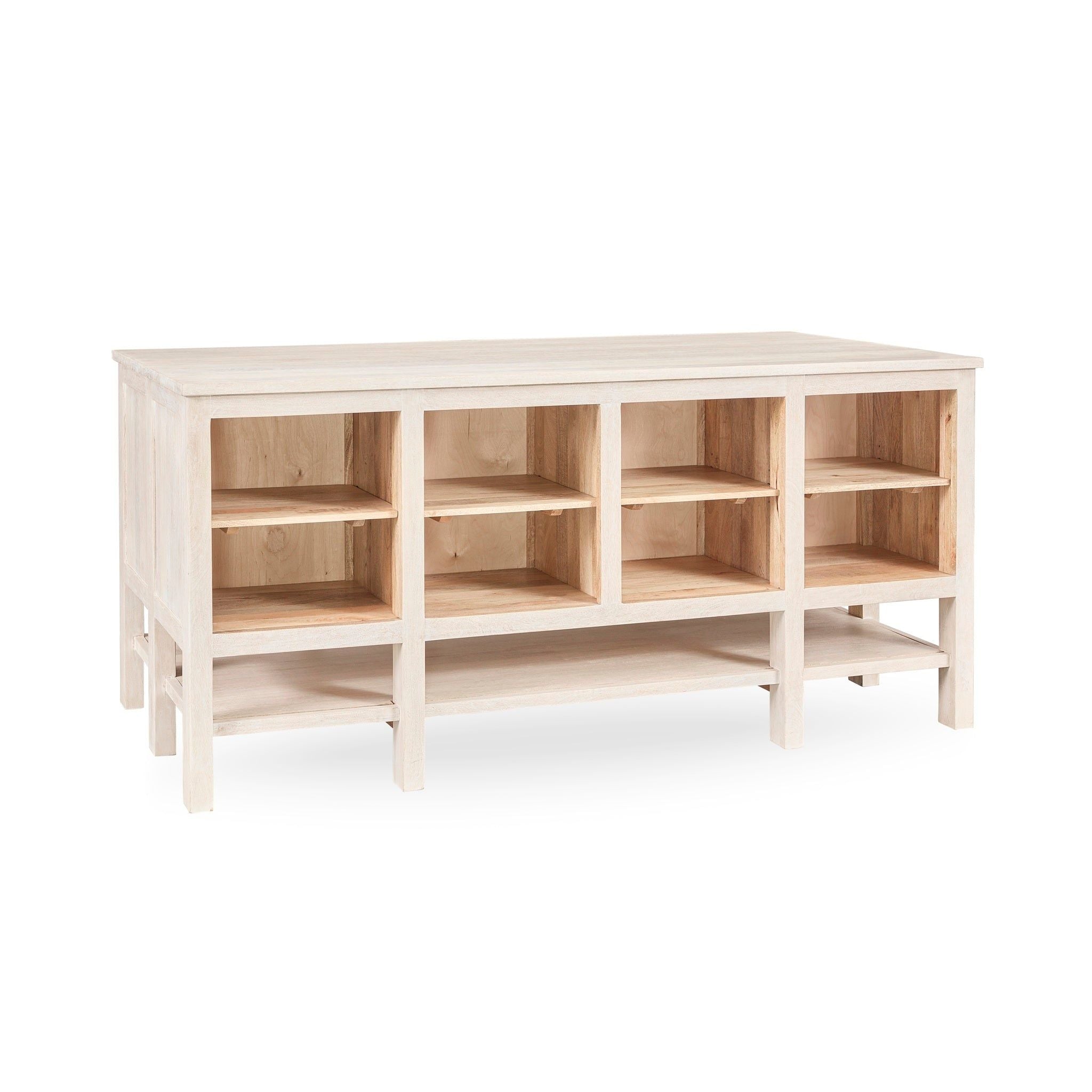 Workstation - White Washed