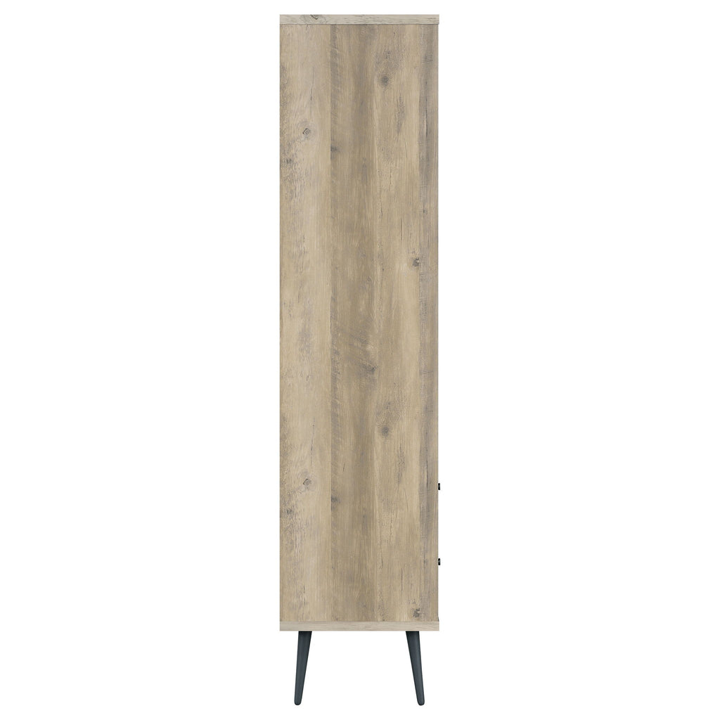 Minerva - 3 Shelf Bookcase With Drawers - Natural