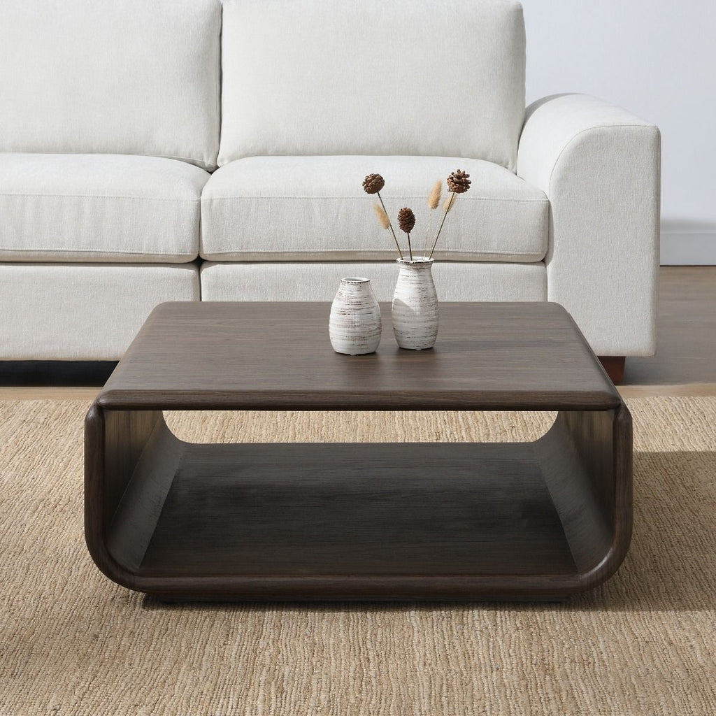 Lanza - Coffee Table - Dark Walnut