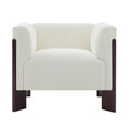 Accent Chair With Tight Back For Living Room