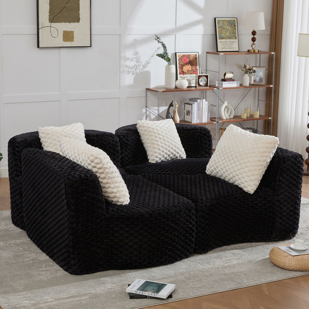 Modular Sectional Sofa With Free Combination Design