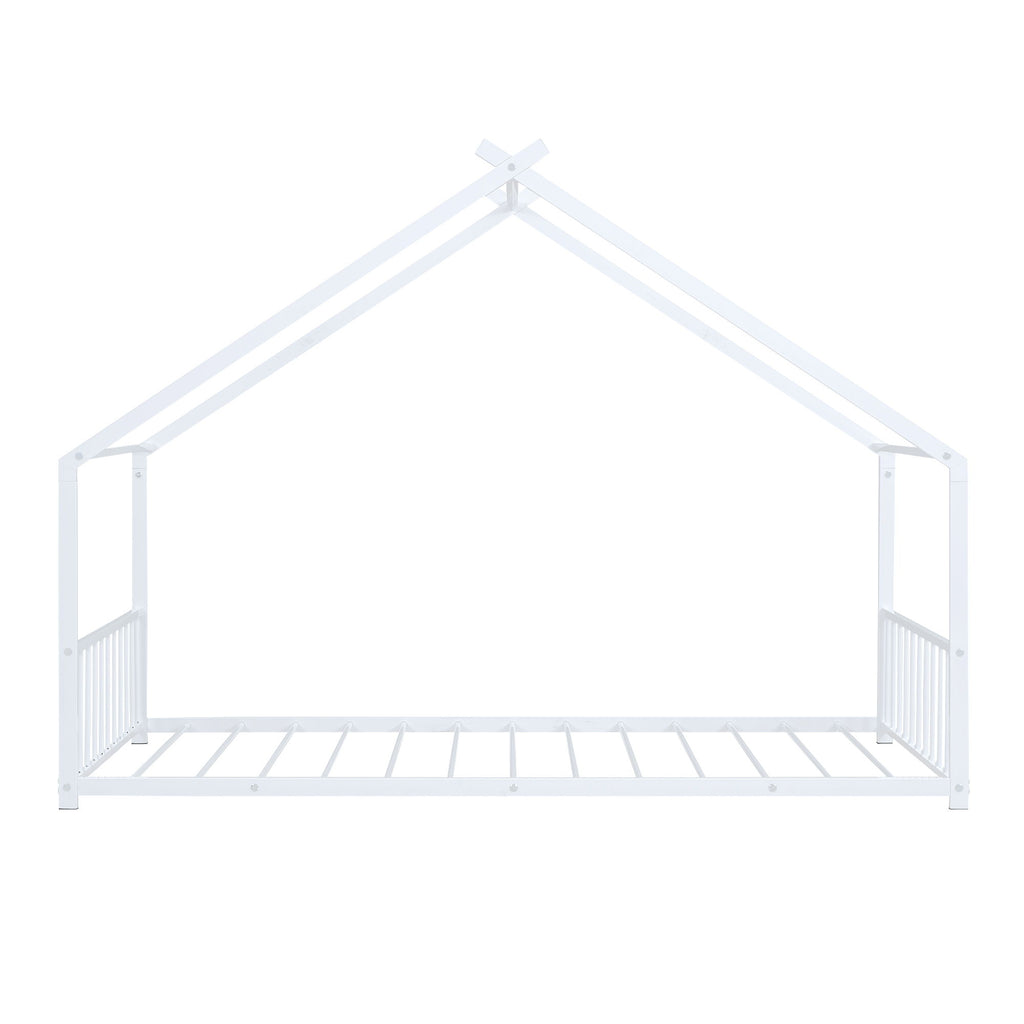 Metal House Bed