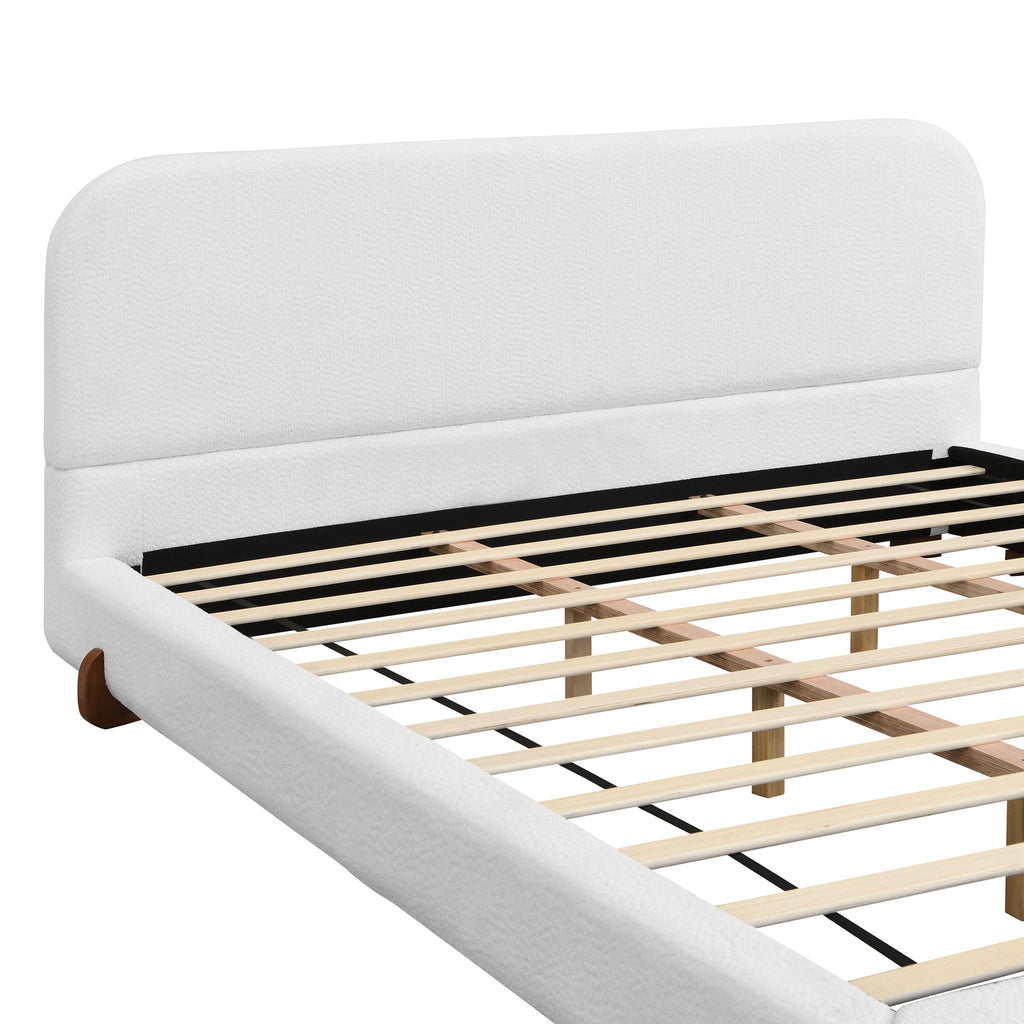 Elegant Upholstered Bed Frame
