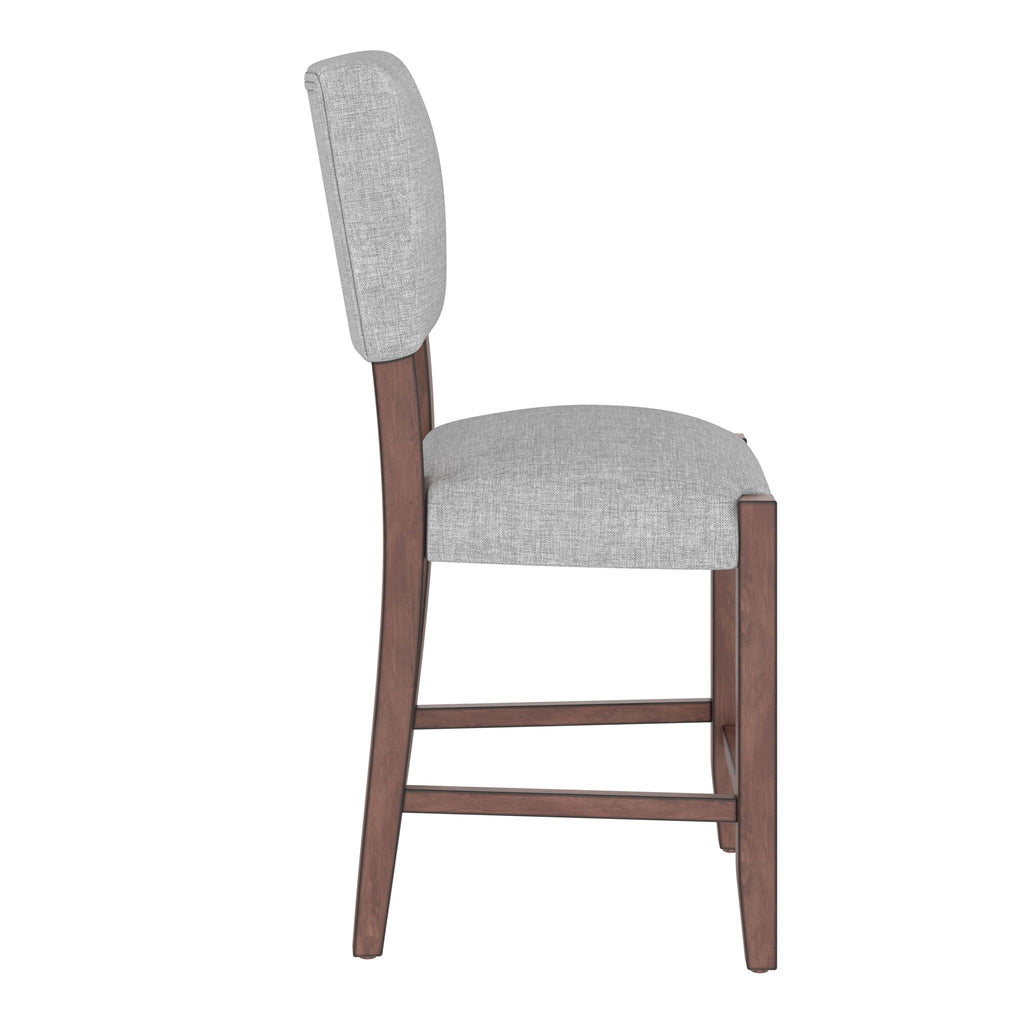 Mid Century Modern Bar Stools, Upholstered Counter Chairs