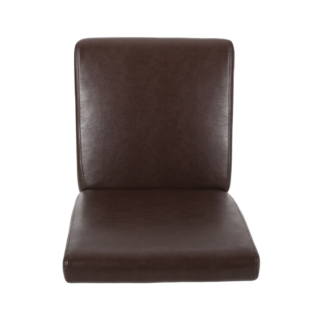 Contemporary Dining Chair With Rubberwood Legs (Set of 2)