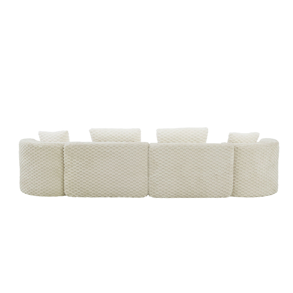 Modular Sectional Sofa With Free Combination Design