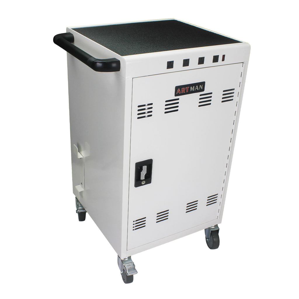 Mobile Charging Cart For Tablets Laptops 35, Device Capacity Matt Metal