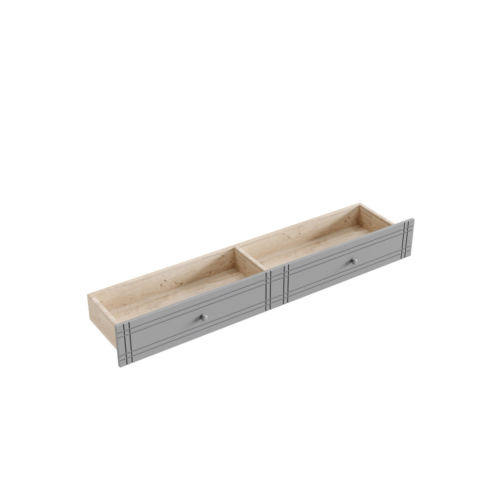 Multifunctional Bunk Bed With Desk, Bookshelves