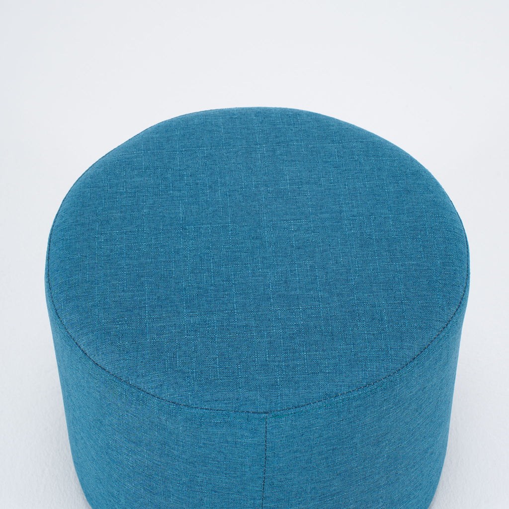 Nesting Ottomans, Round Coffee Table & Bench With Tray (Set of 2)