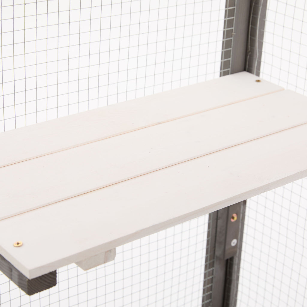 Outdoor Cat Catio With Platforms