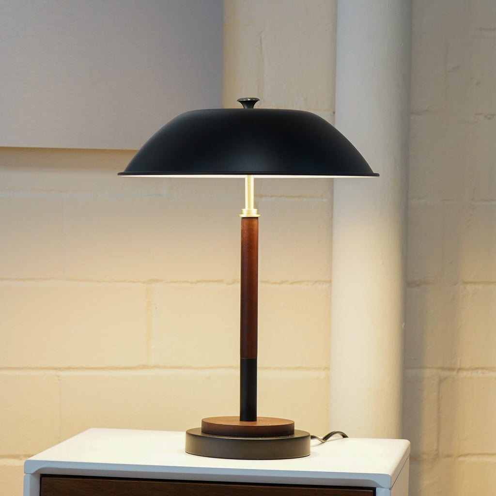 Cosmiclume - Umbrella Shaped Table Lamp 110V - Black