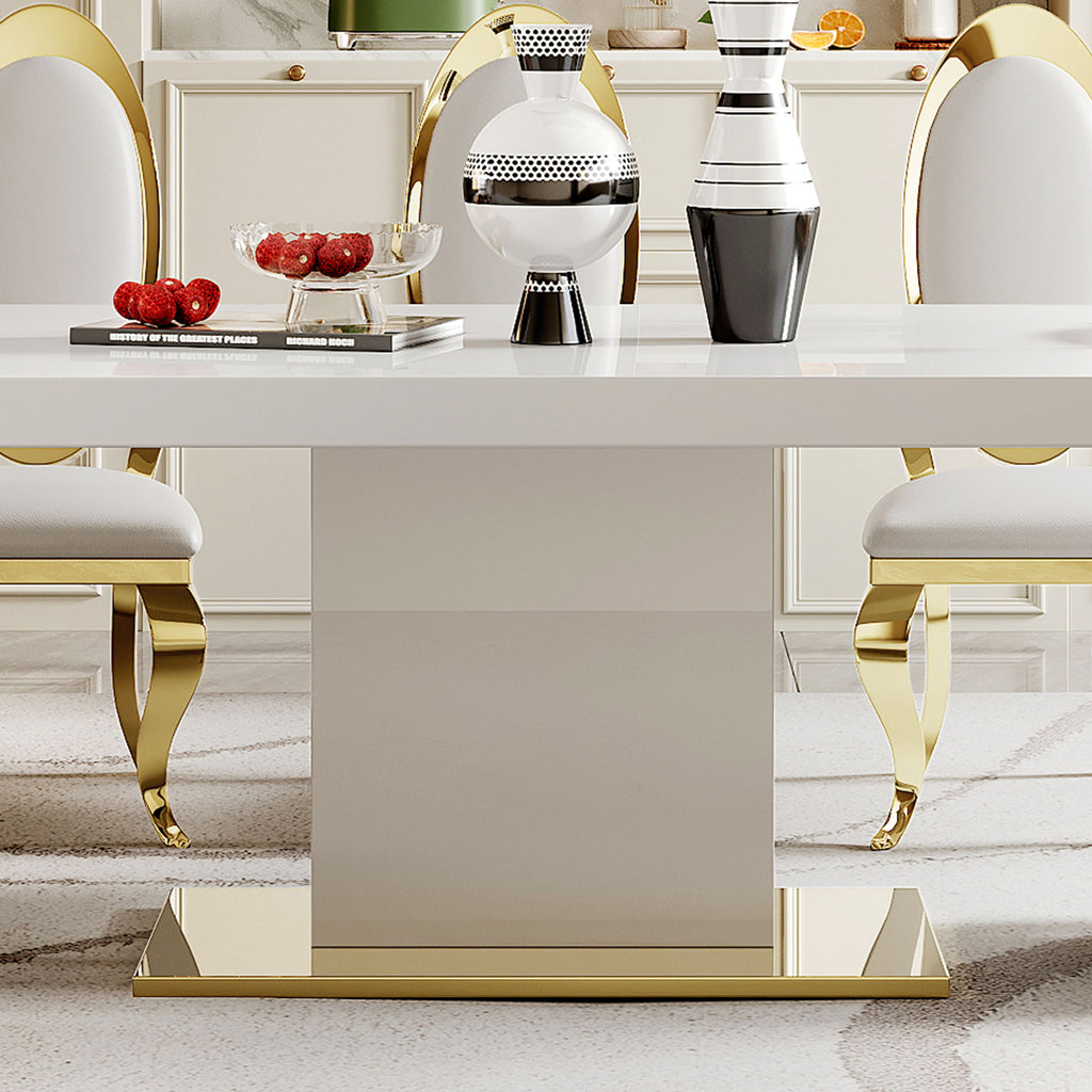 Top Dining Table With Finish Corner