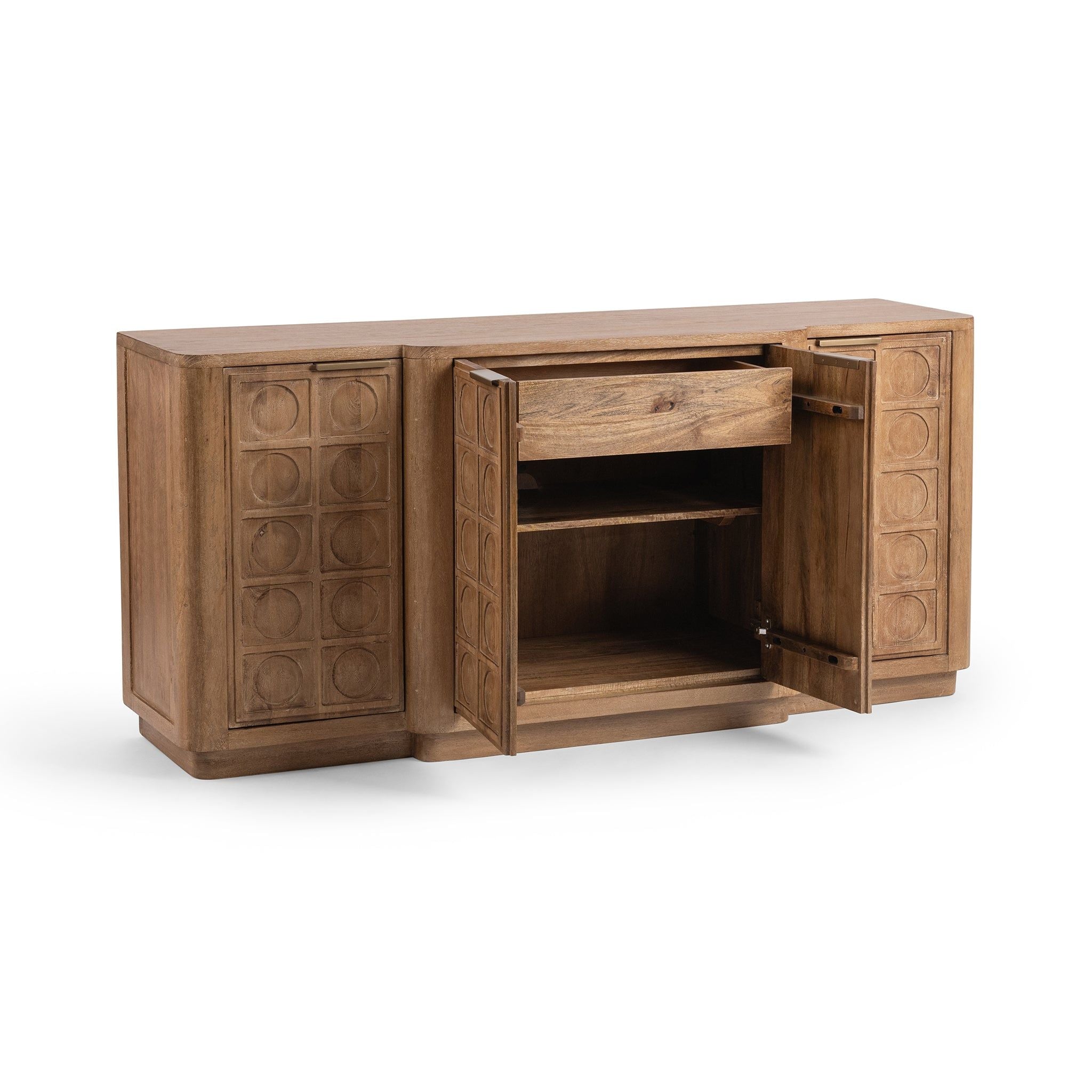 Cleveland - 4 Door Cabinet - Santy Taupe