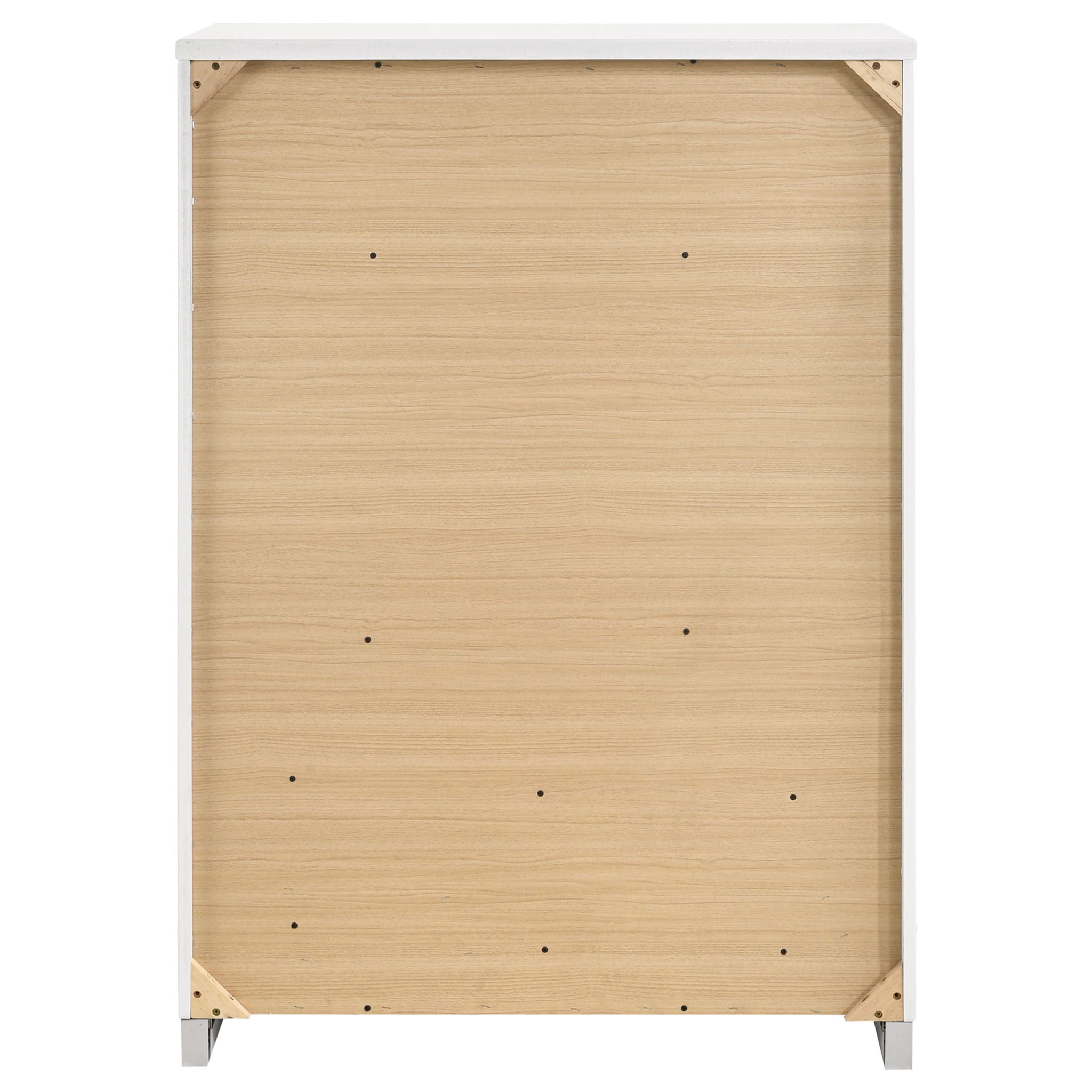 Dulcey - 5 Drawer Bedroom Chest - White