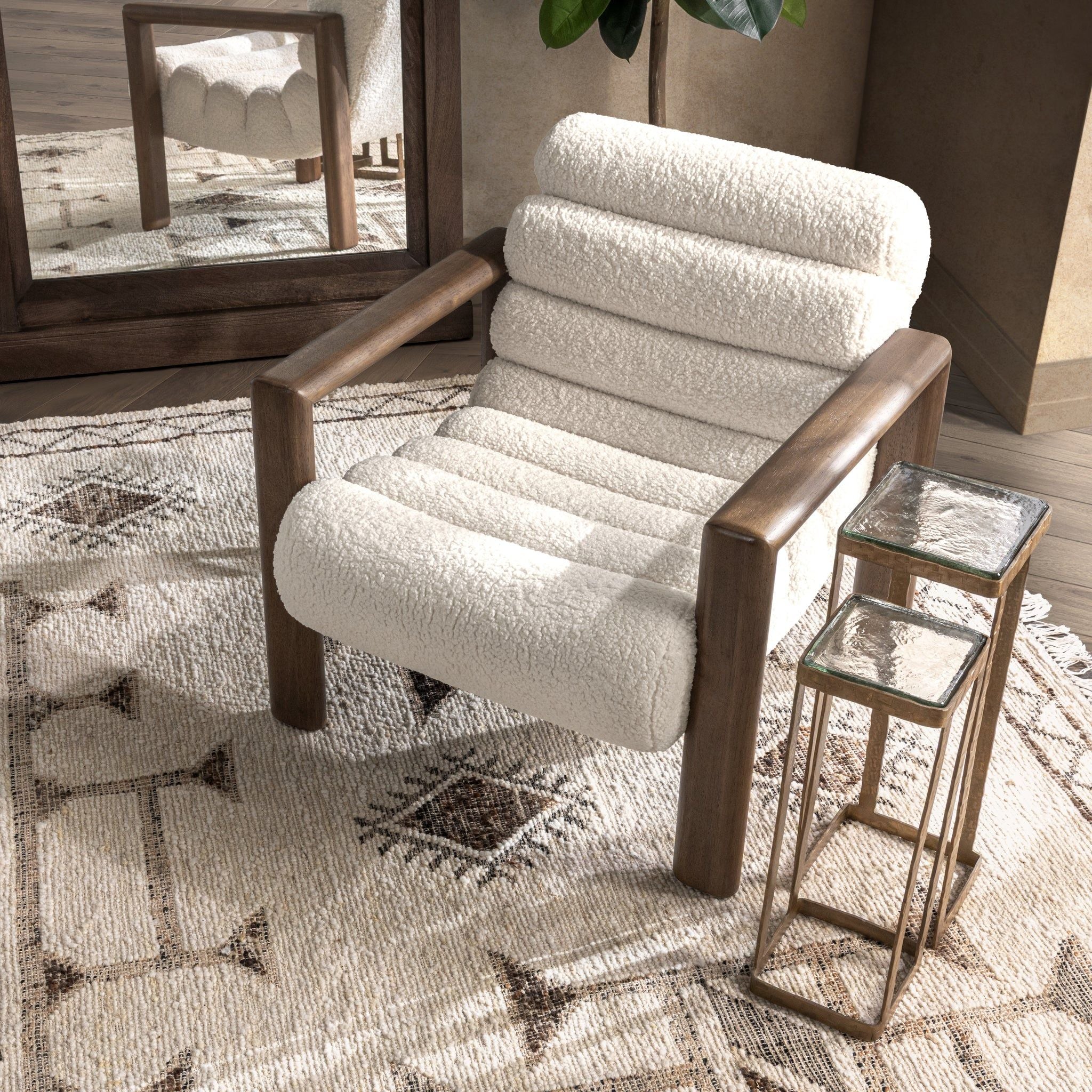 Gillian - Nesting Accent Tables - Brass