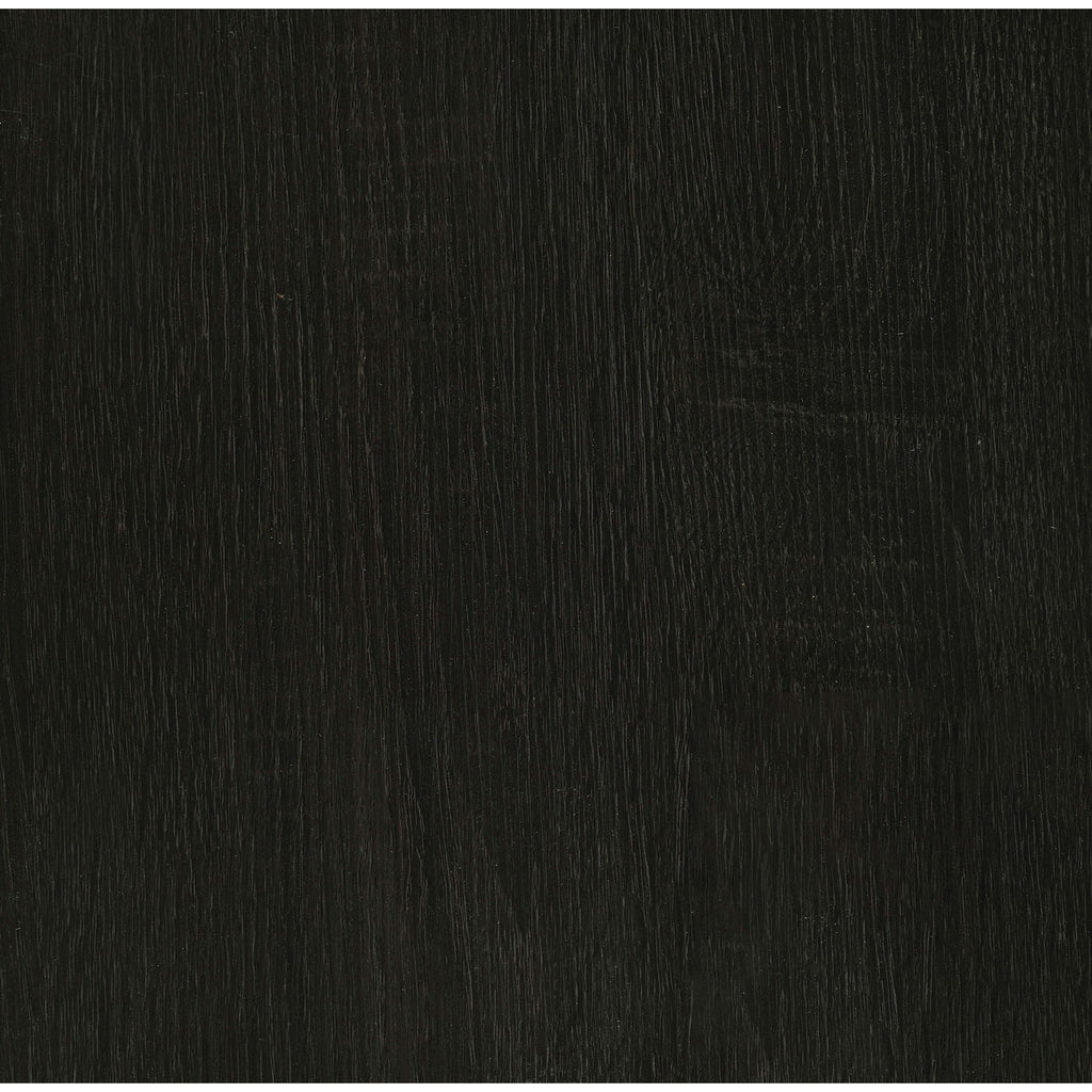 Round Coffee Table With Storage Shelf - Black