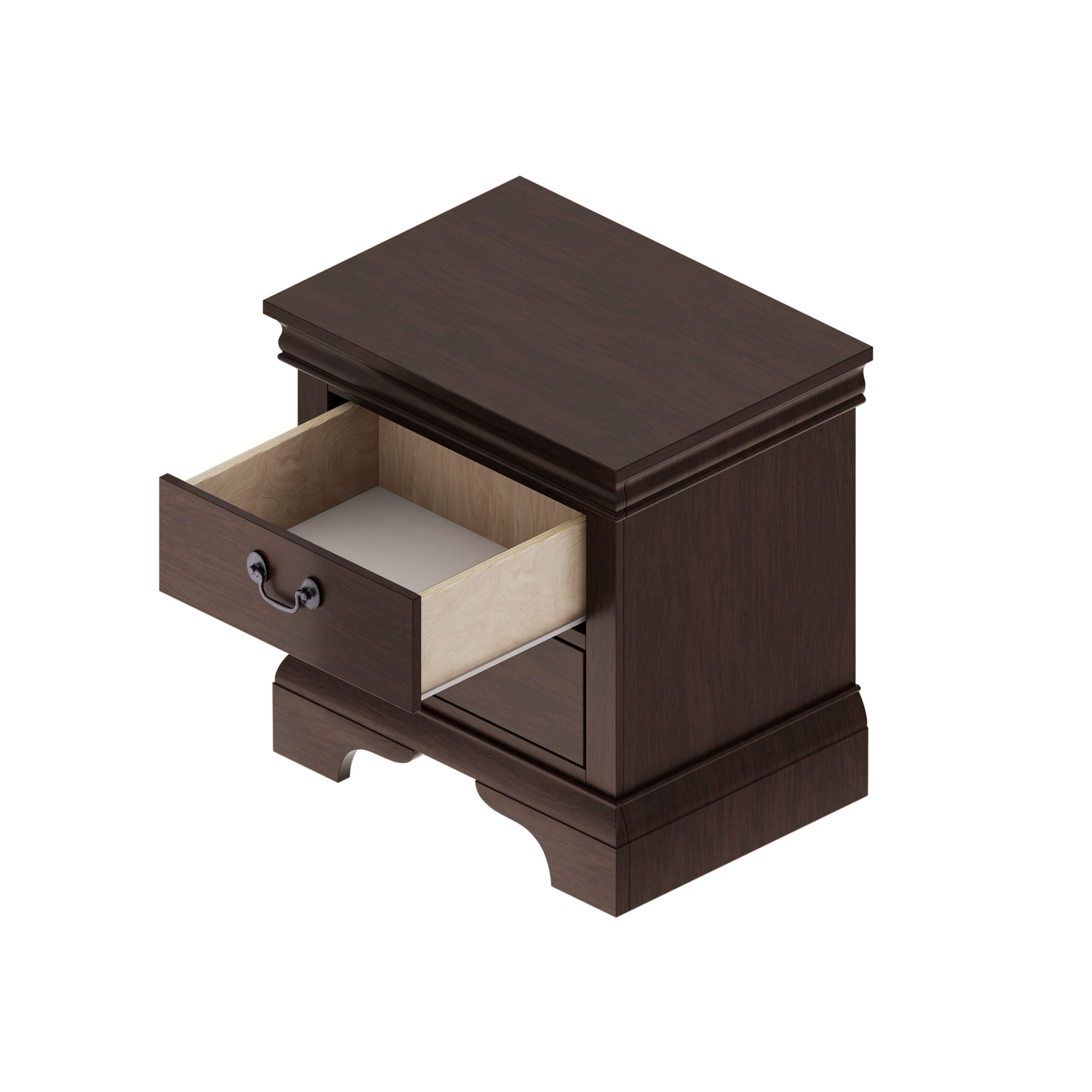 Nightstand With 2 Drawers