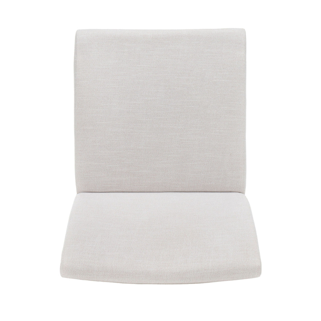 Contemporary Dining Chair SetWith Upholstered Fabric