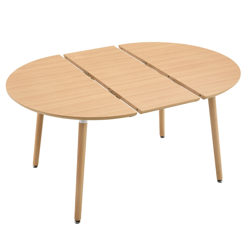 3 In 1 Extendable Dining Table - Wood