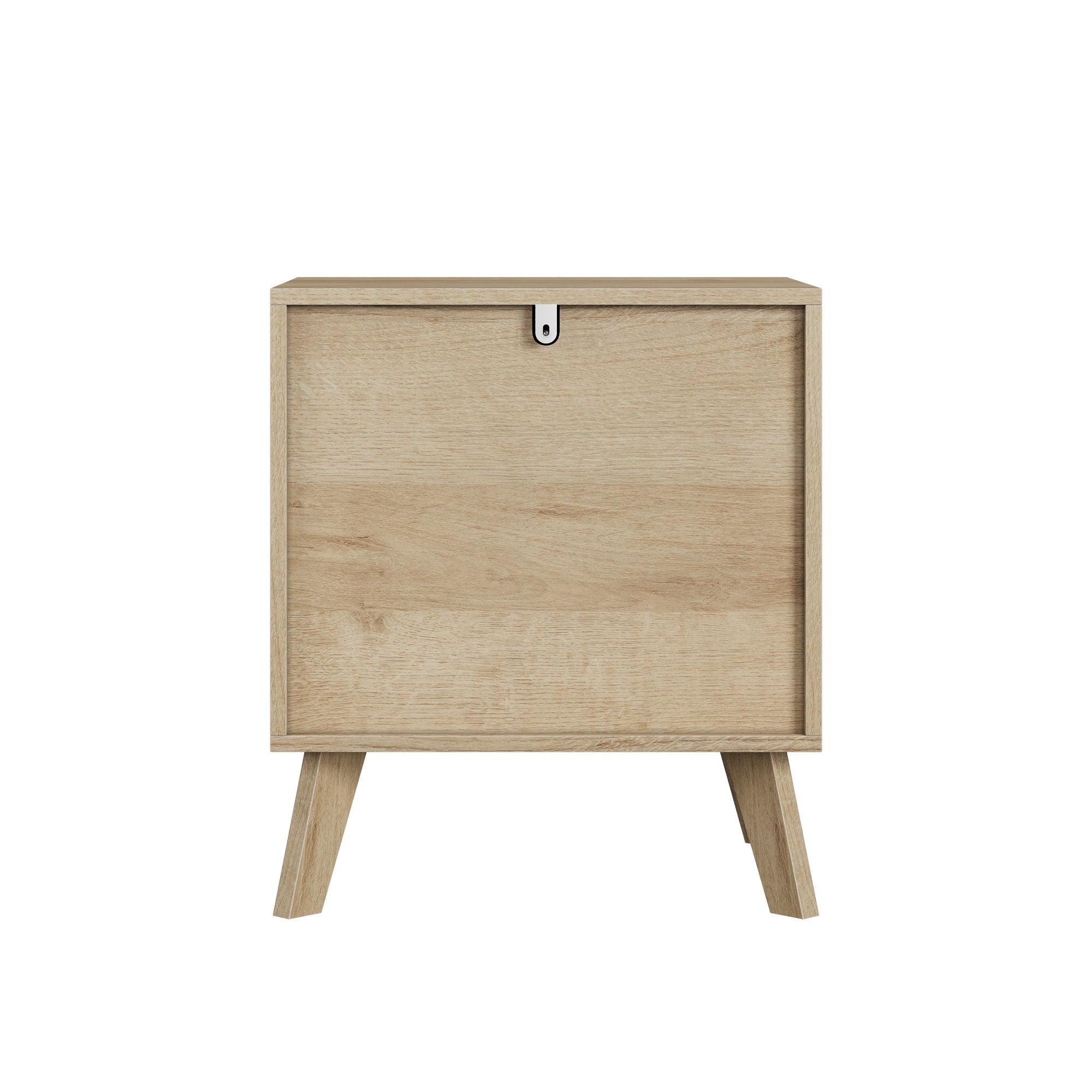Medieval Double Drawer Bedside Table