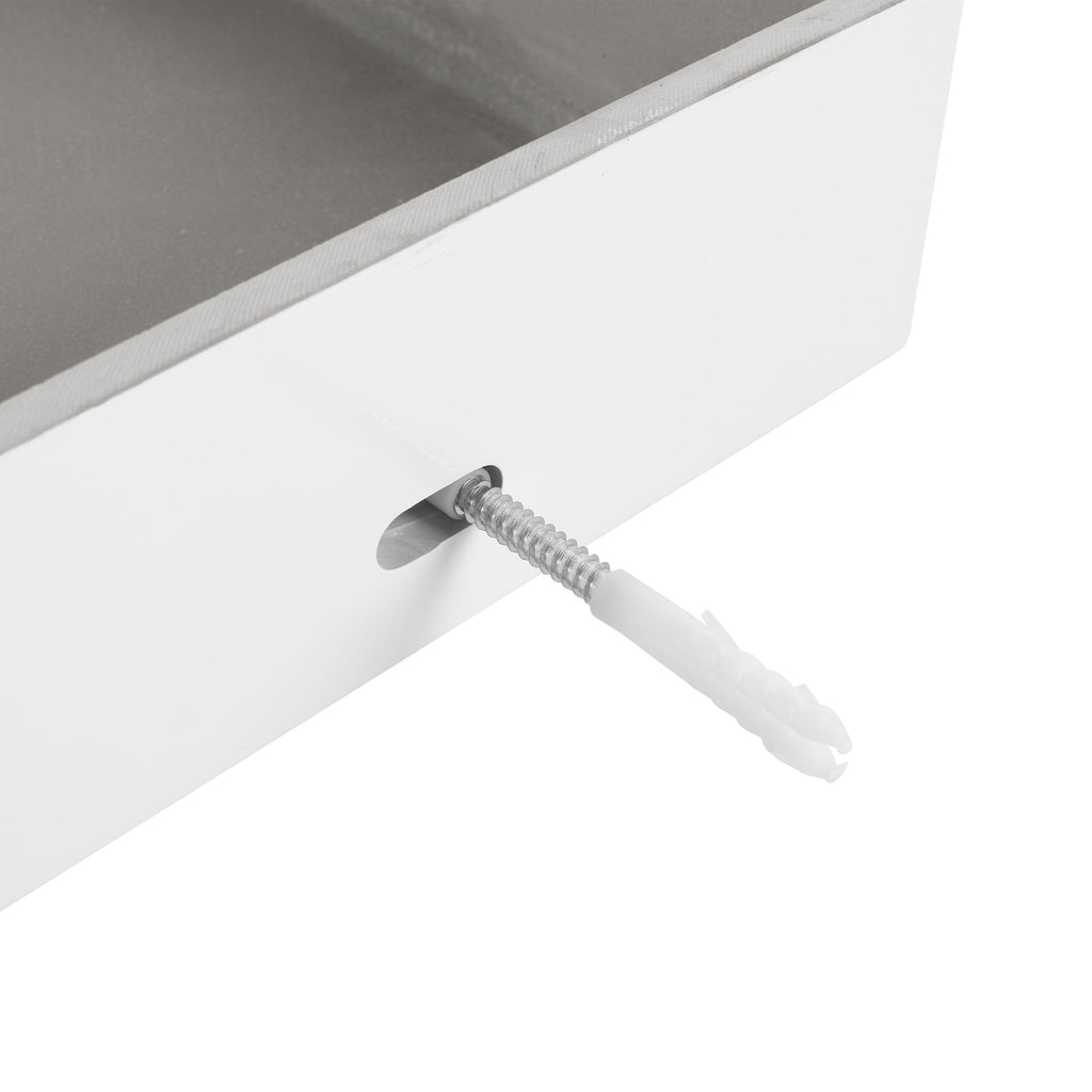Modern Wall Mounted Bathroom Vanity With Resin Sink And Soft Close Drawer In Imitative - Imitative Oak