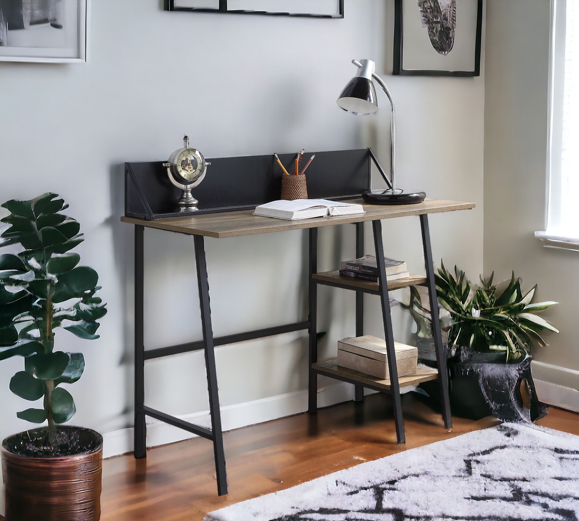 Garima - Writing Desk - Oak