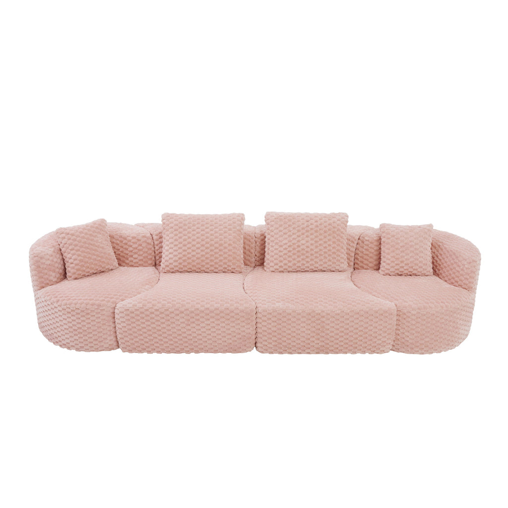 Modular Sectional Sofa With Free Combination Design