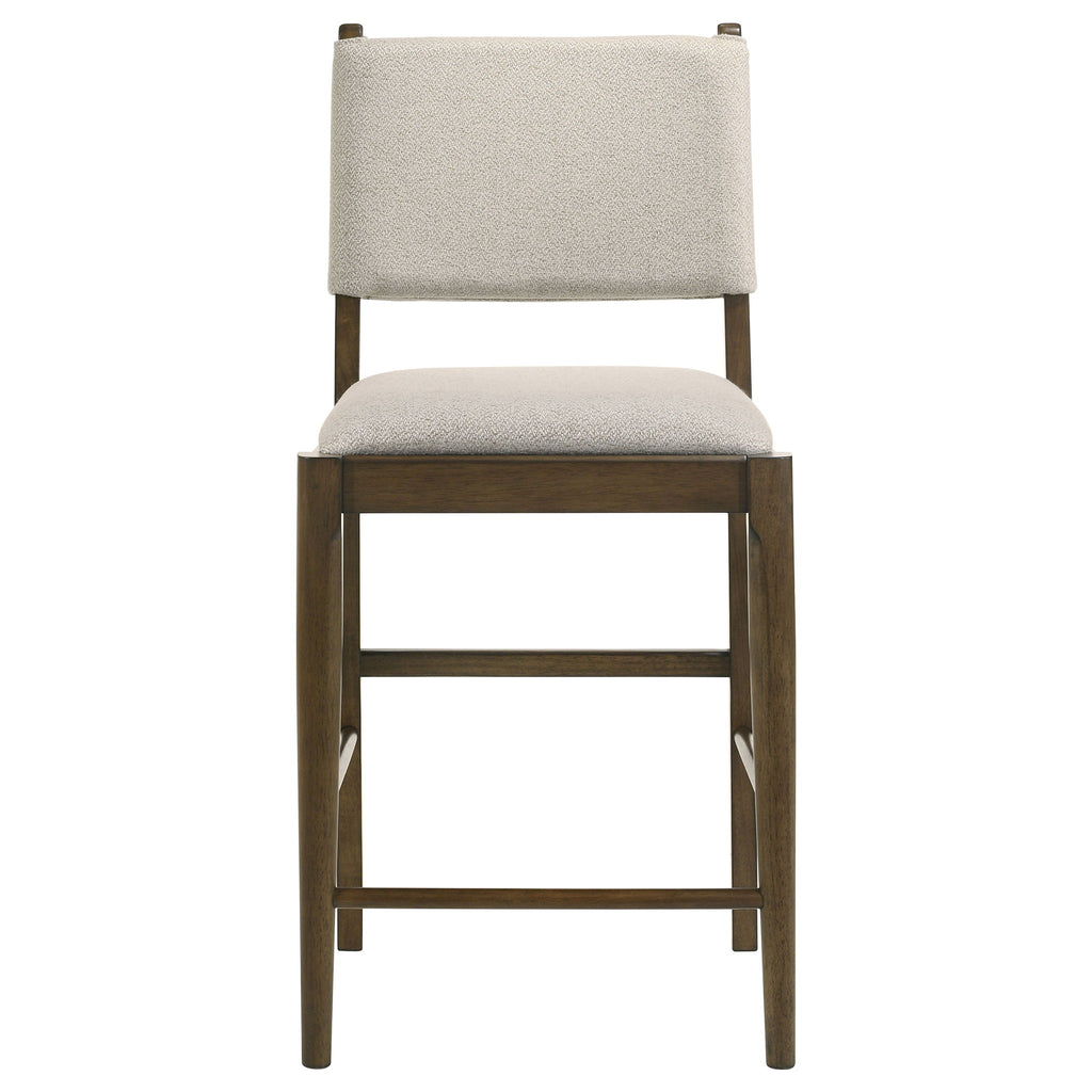 Crispin - Upholstered Counter Side Chair (Set of 2) - Brown