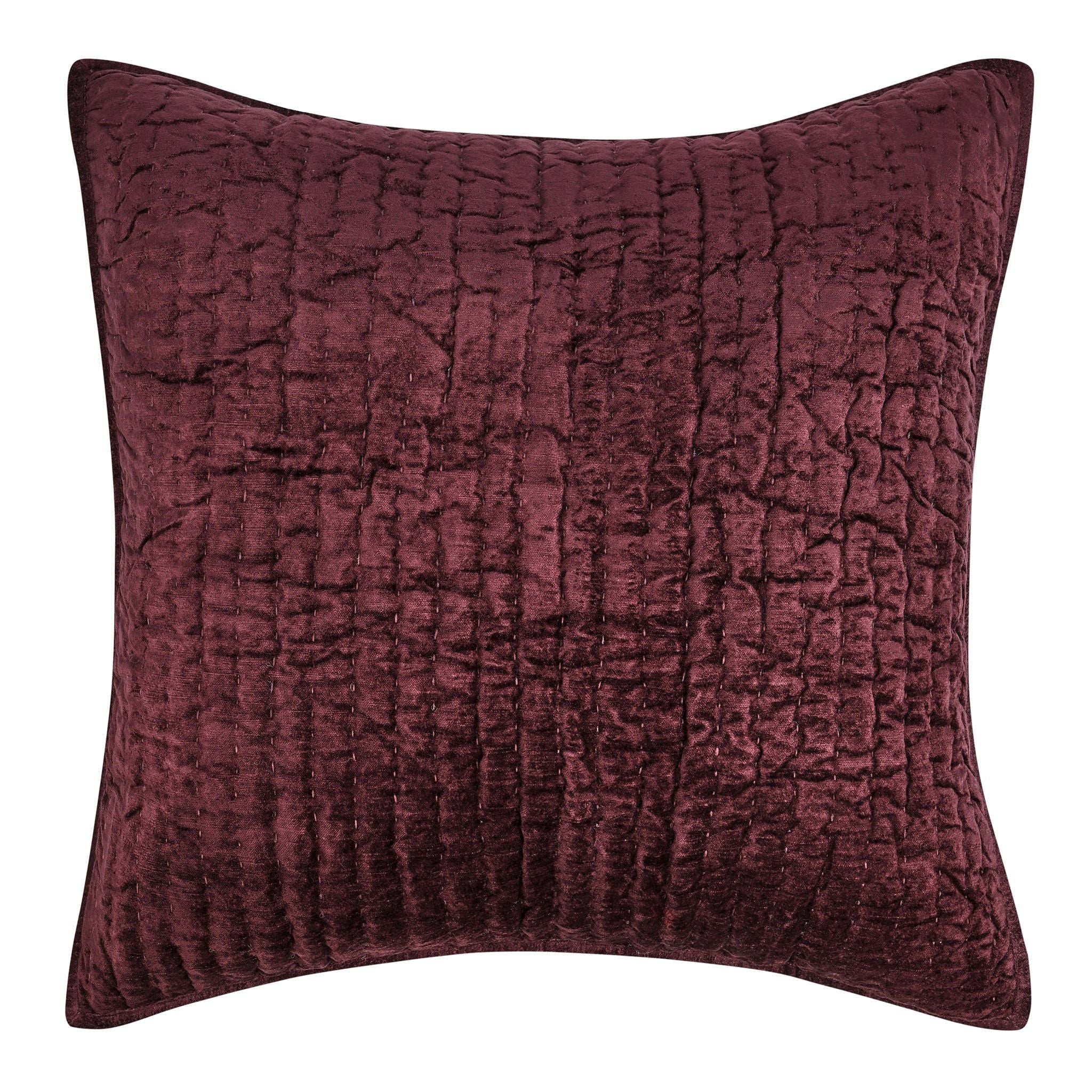 Bari - Velvet Quilt - Port