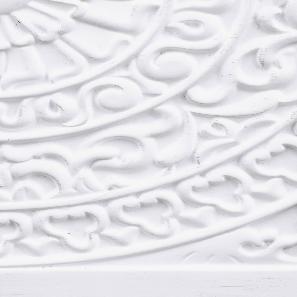 Angus - 2 Door Mandala Accent Cabinet - White