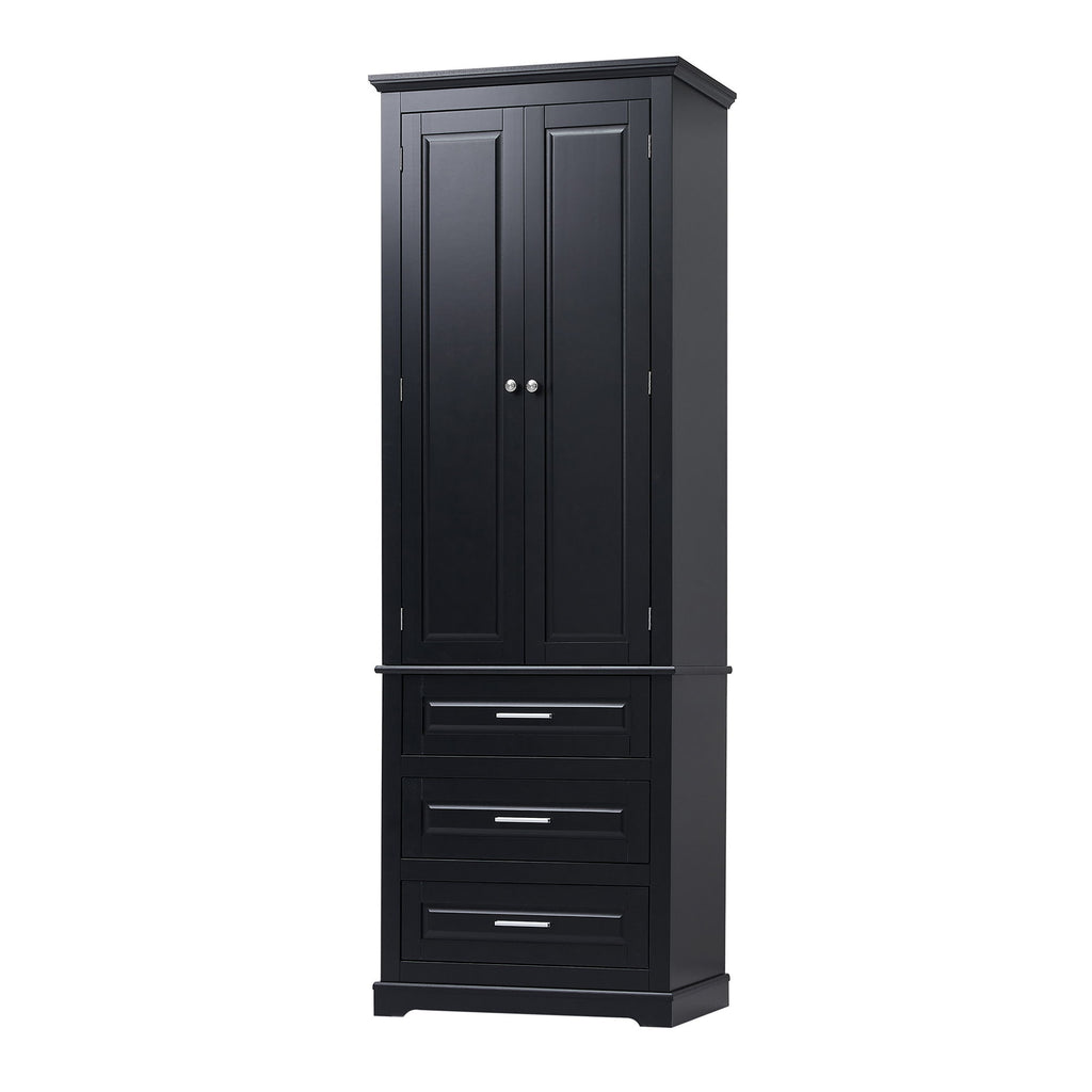 Storage Cabinet With 3 Drawers For Bathroom