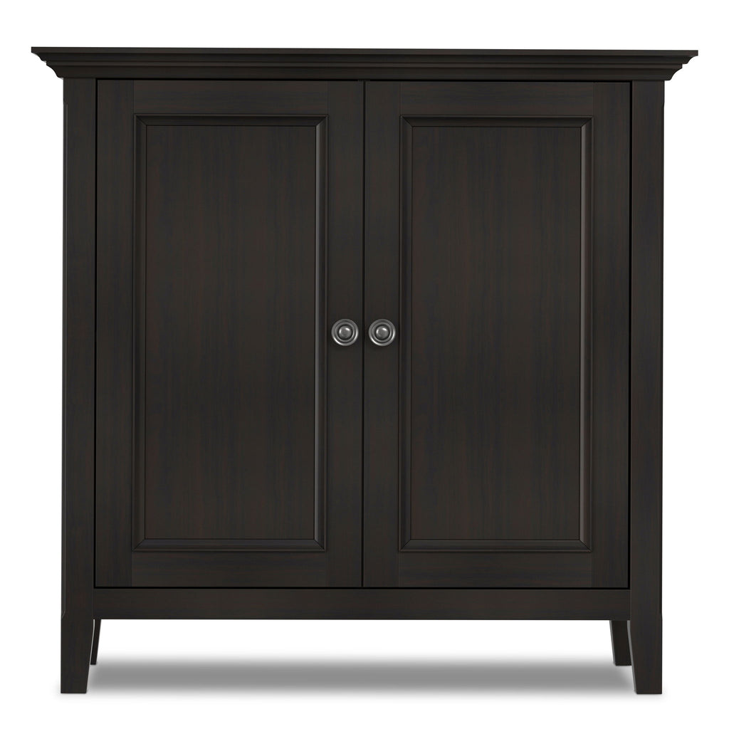Amherst - 2 Door Storage Cabinet & Adjustable Shelving - Brown