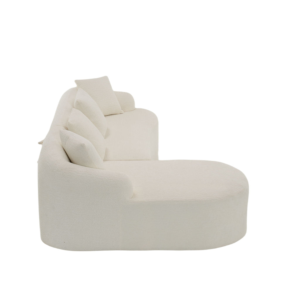 Combined Sofa With 4 Pillows