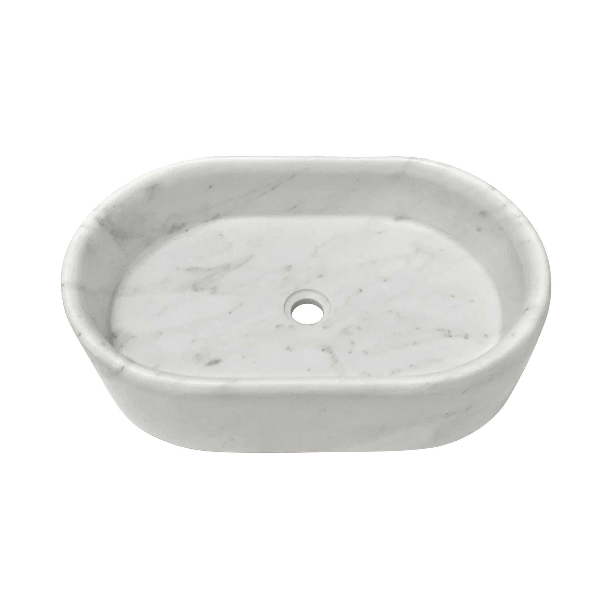 Bathroom Vessel Sink, Semi Polished Surface