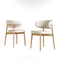 Dining Chair For Dining Room, Kitchen (Set of 2) - White