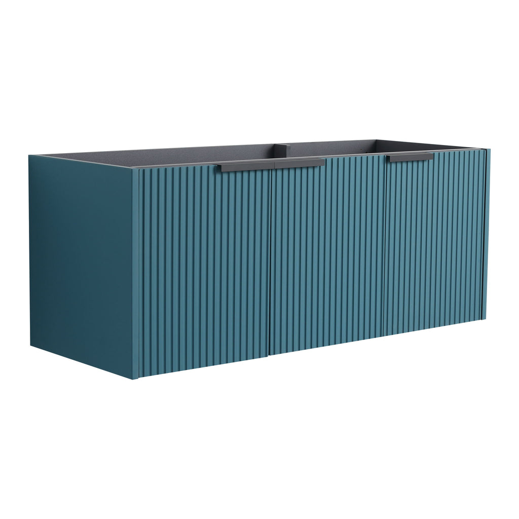 Contemporary Wall Mounted Bathroom Vanity With Soft Close Doors