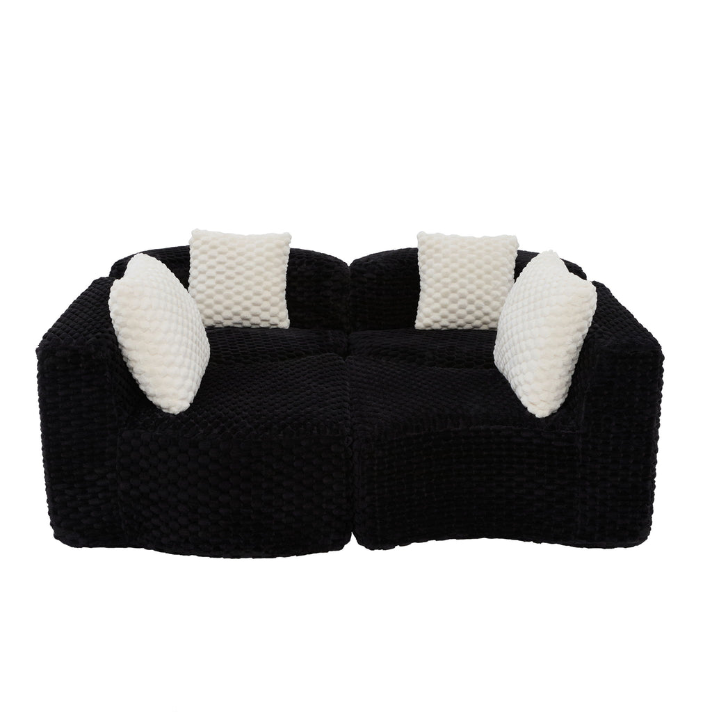 Modular Sectional Sofa With Free Combination Design
