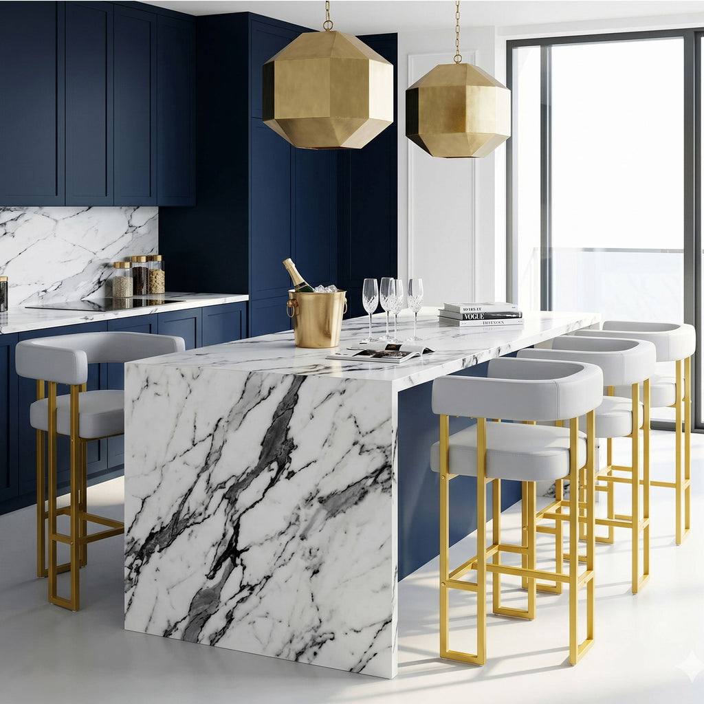 Modern Counter Height Bar Stools With U - Shaped