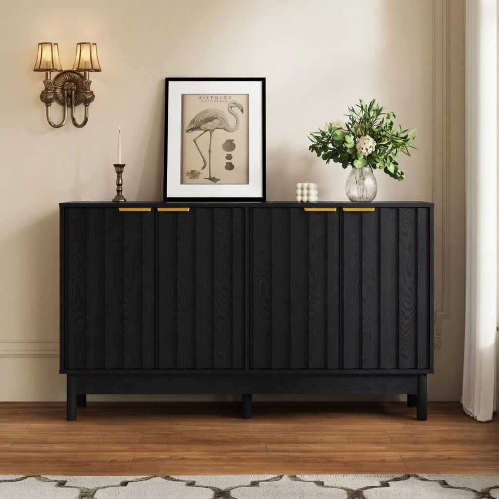 Buffet Cabinet With Adjustable Shelves
