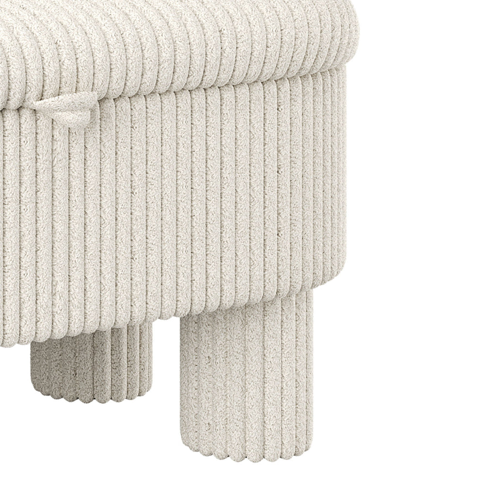 Storage Ottoman Upholstered Bench With Lift Top Storage For Bedroom