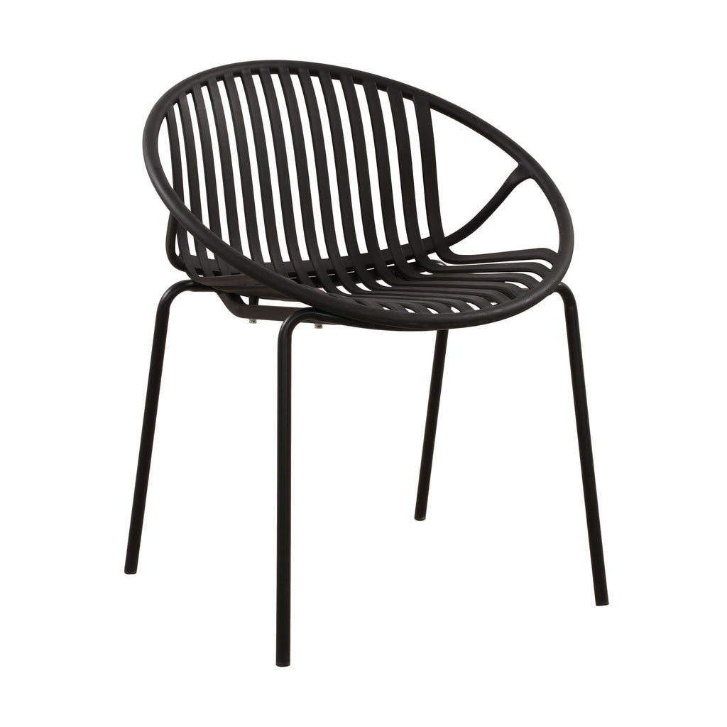 7 Piece Dining Set With Stackable Chairs