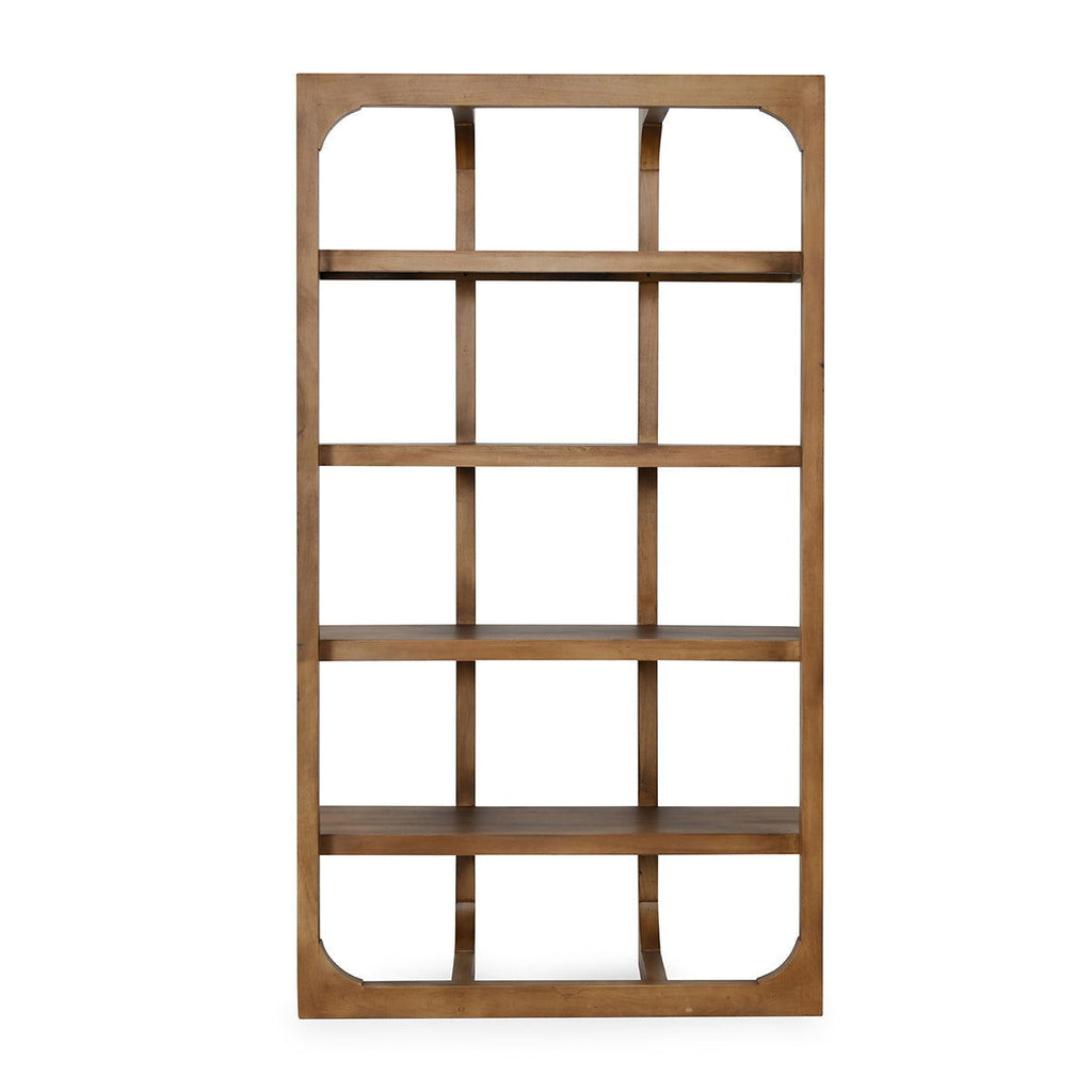 Gordon - Solid Wood Bookcase - Natural