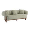 Modern Curved Arm Sofa