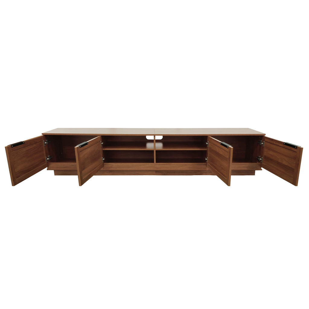 TV Stand, Media Console - Walnut