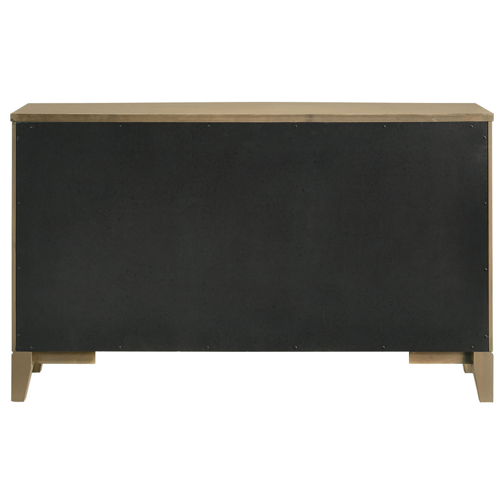 Menlo - 8 Drawer Dresser Cabinet - Natural