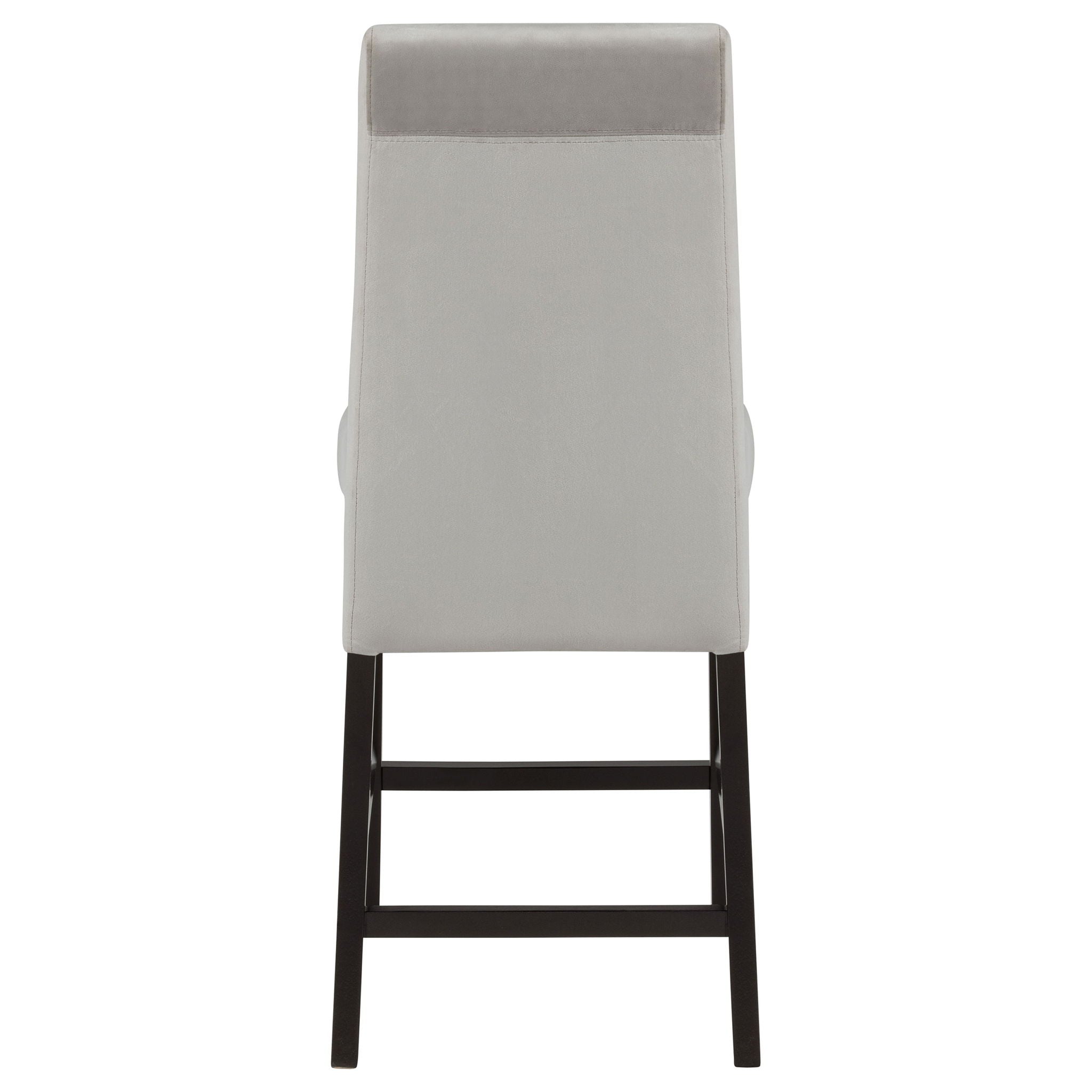 Upholstered Counter Stools (Set of 2) - Gray