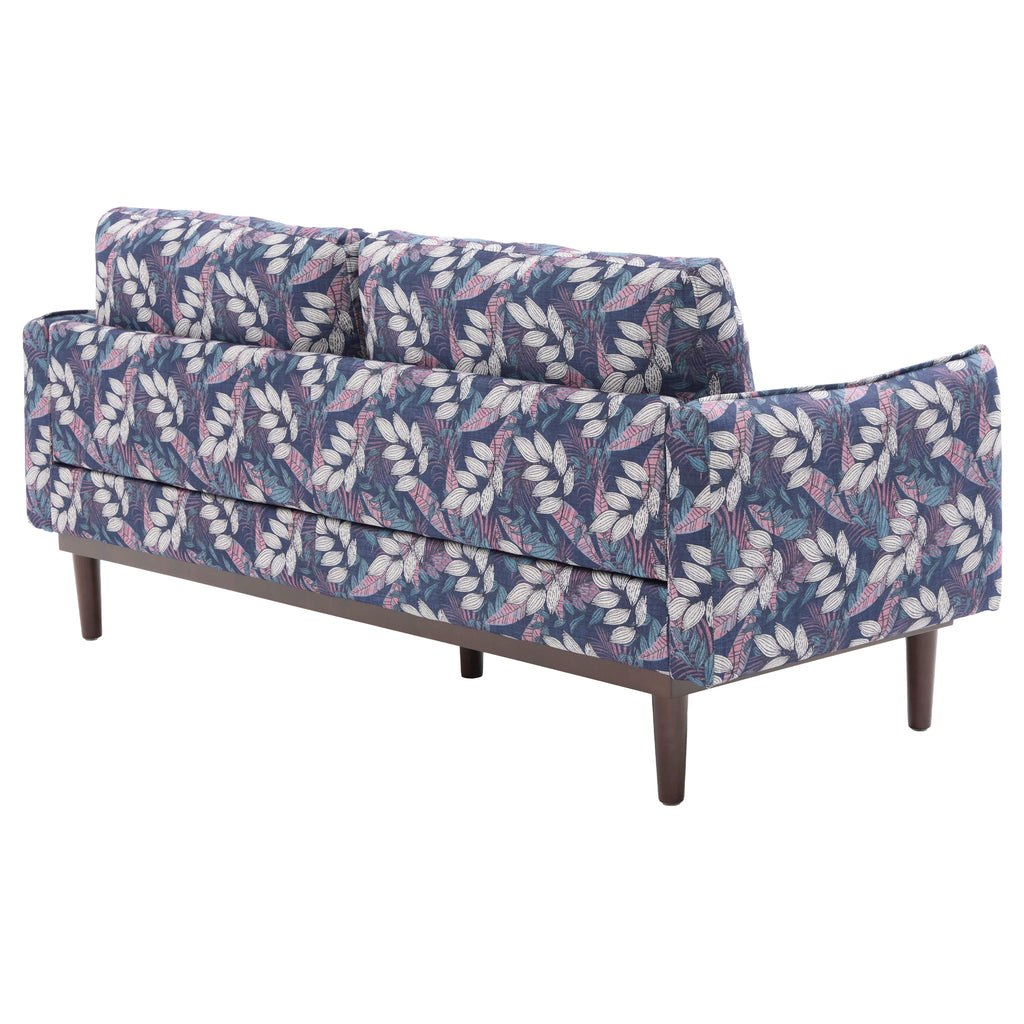 2 Seater Loveseat Sofa With Spacious Seating Area