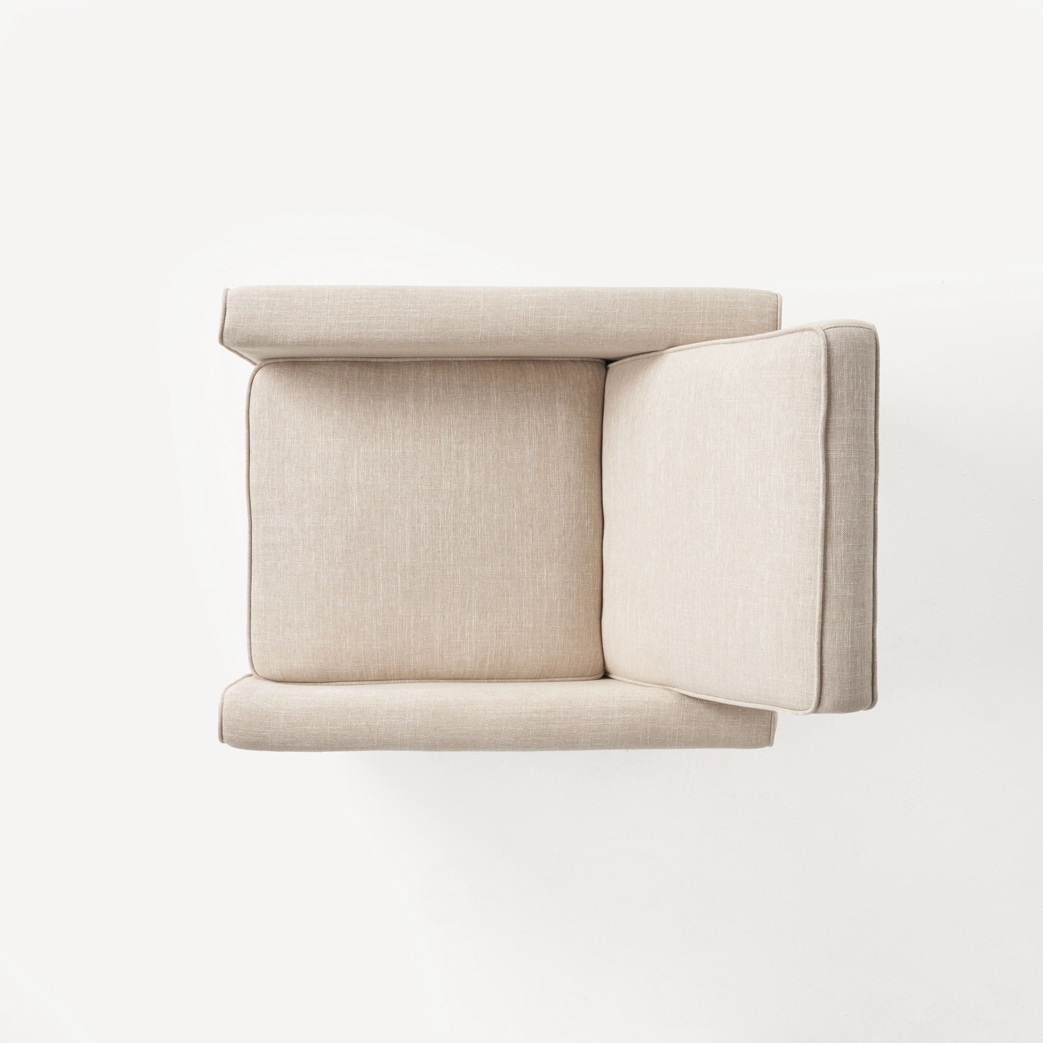 Upholstered Push Back Recliner Chair For Living Room