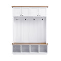 Entryway Hall Tree With Bench And Storage