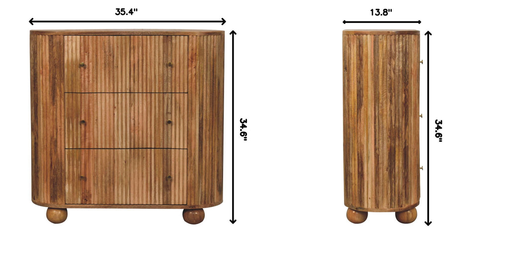 Soba - Ball Chest - Oak